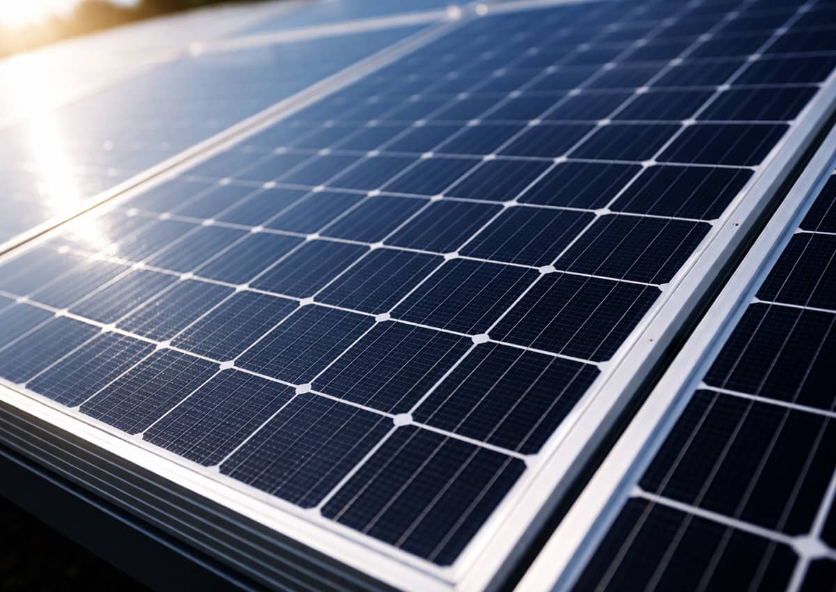 Solar panels installed on a home in Connecticut